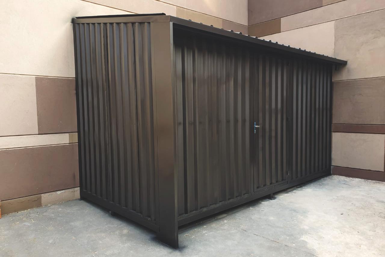 Porta de enrolar de aço no Brás