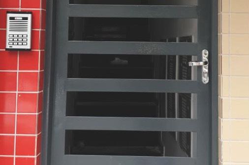 Porta de enrolar de aço no Brás